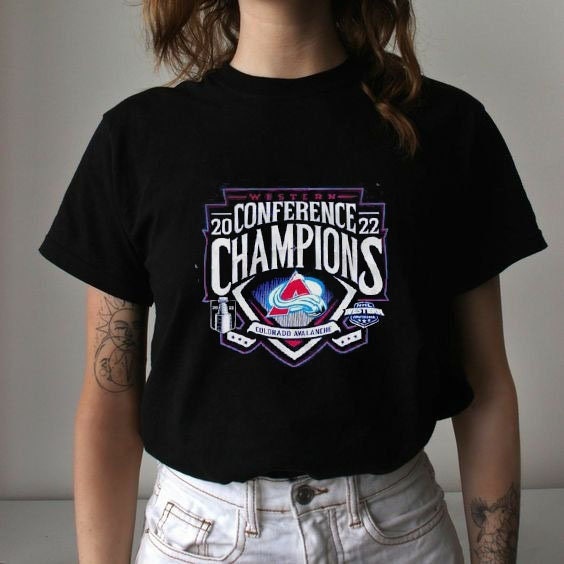 Colorado Avalanche 2022 Western Conference Championship City Playoffs Shirt