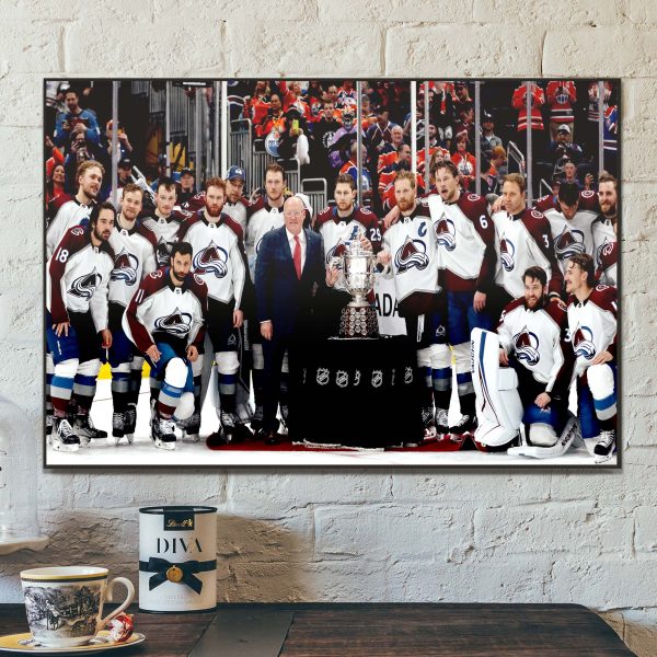 Colorado Avalanche are Western Conference Champions Next The Stanley Cup Final Home Decor Poster Canvas