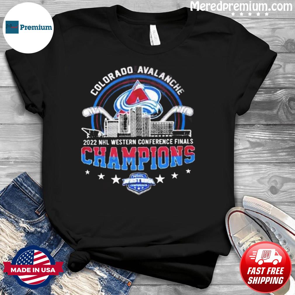 Colorado Avalanche Champions 2022 Western Conference Finals Shirt