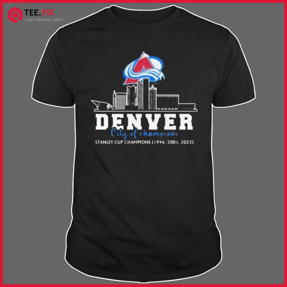 Colorado Avalanche Stanley Cup Champions 2022 Shirt