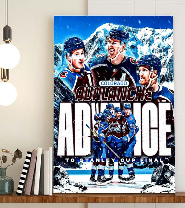 Colorado Avalanche to the Stanley Cup Final Wall Decor Poster Canvas