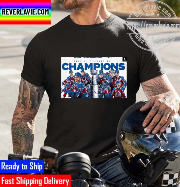 Congratulations Colorado Avalanche Champions 2022 NHL Stanley Cup Champions Unisex T-Shirt