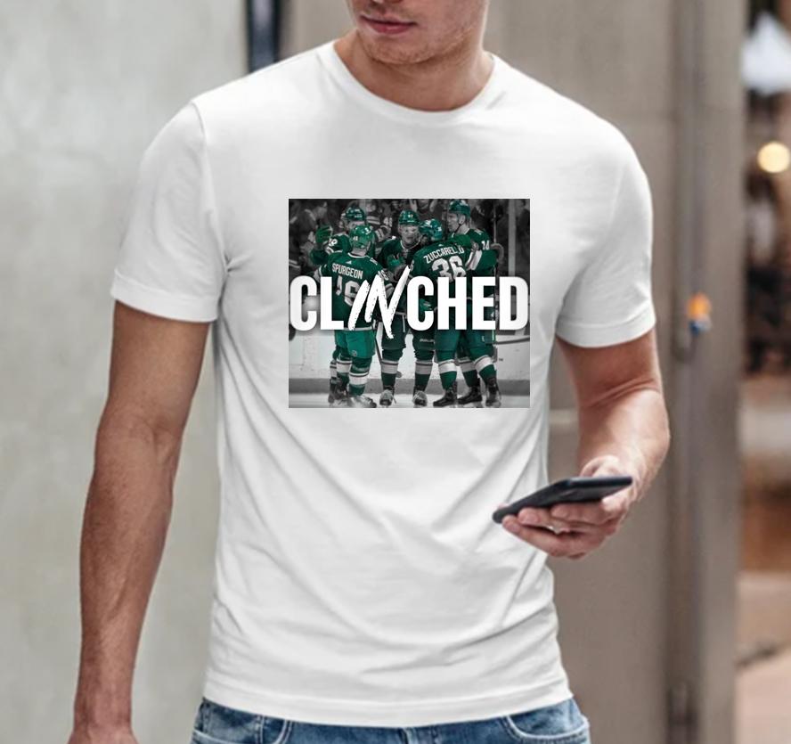 Congratulations Minnesota Wild Clinched 2022 Stanley Cup Playoffs T-Shirt