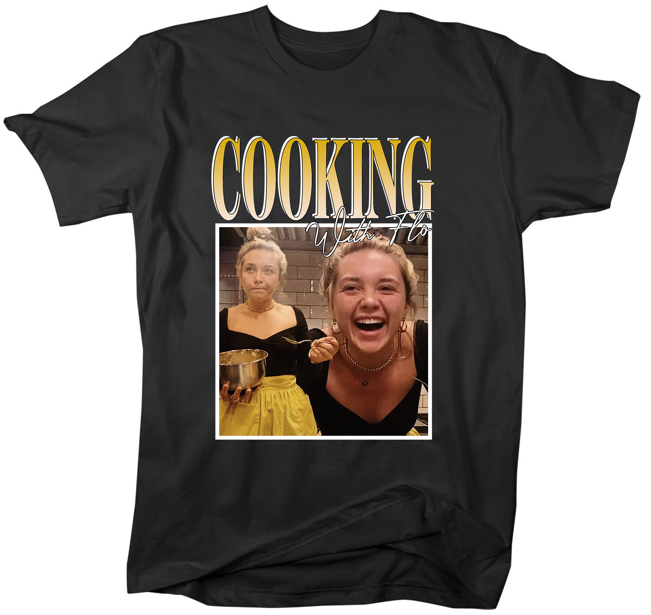 Cooking With Flo Retro Vintage T-Shirt