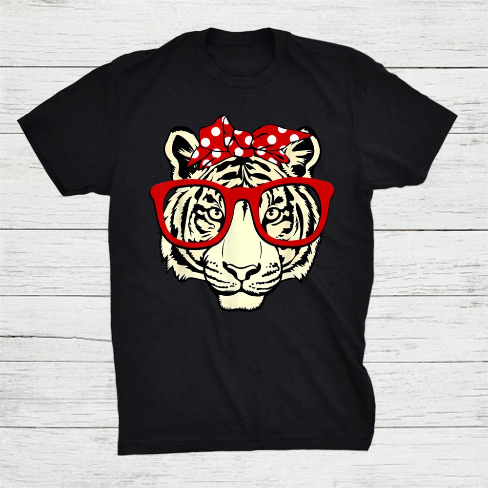 Cool Bengal Tiger With Sunglasses Shirt