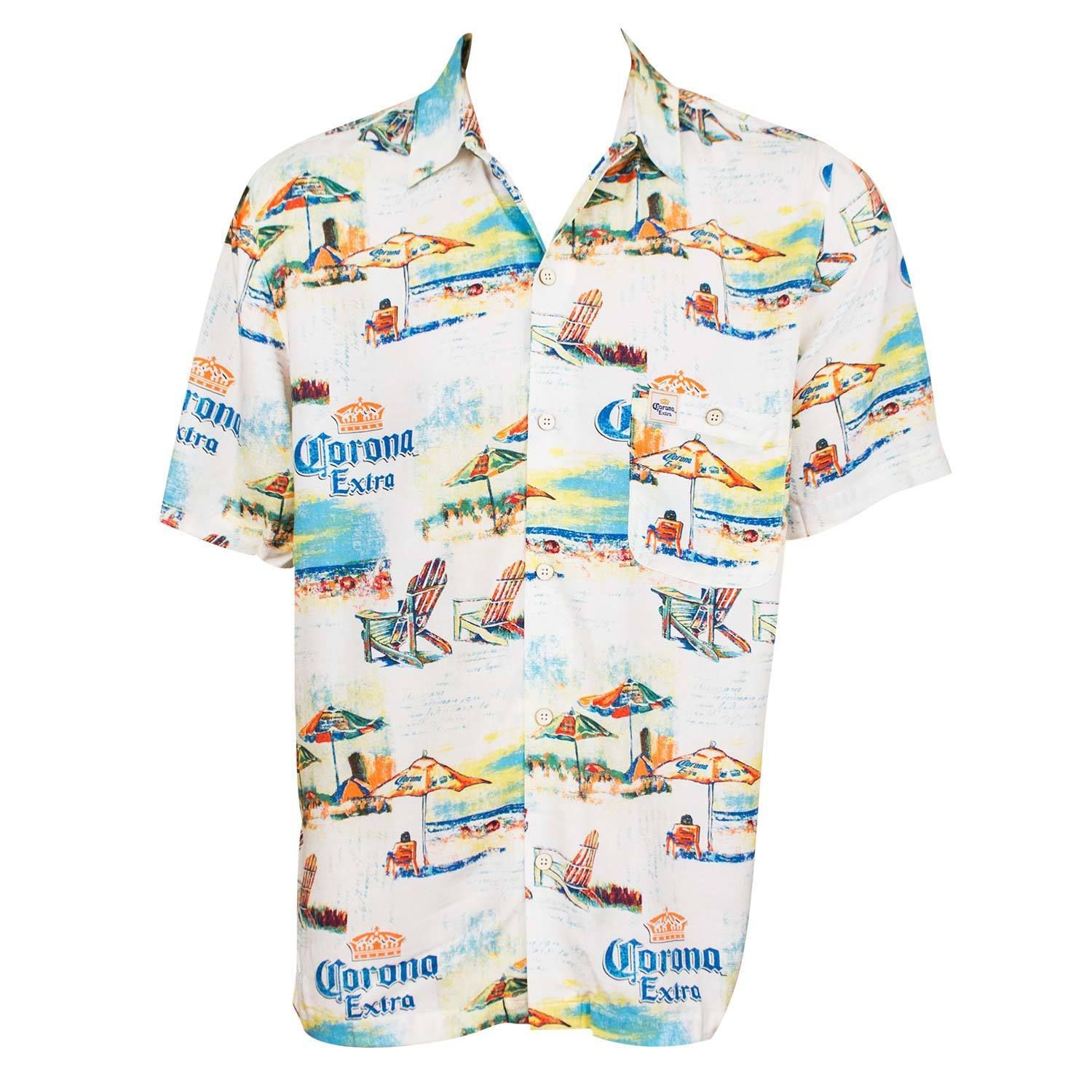 Corona Extra Beach Lounge Hawaiian Shirt