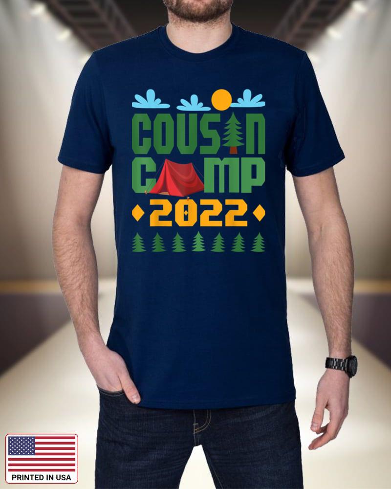 COUSIN CAMP 2022 Funny Summer Vacation Camping crew_1 O0Aj7