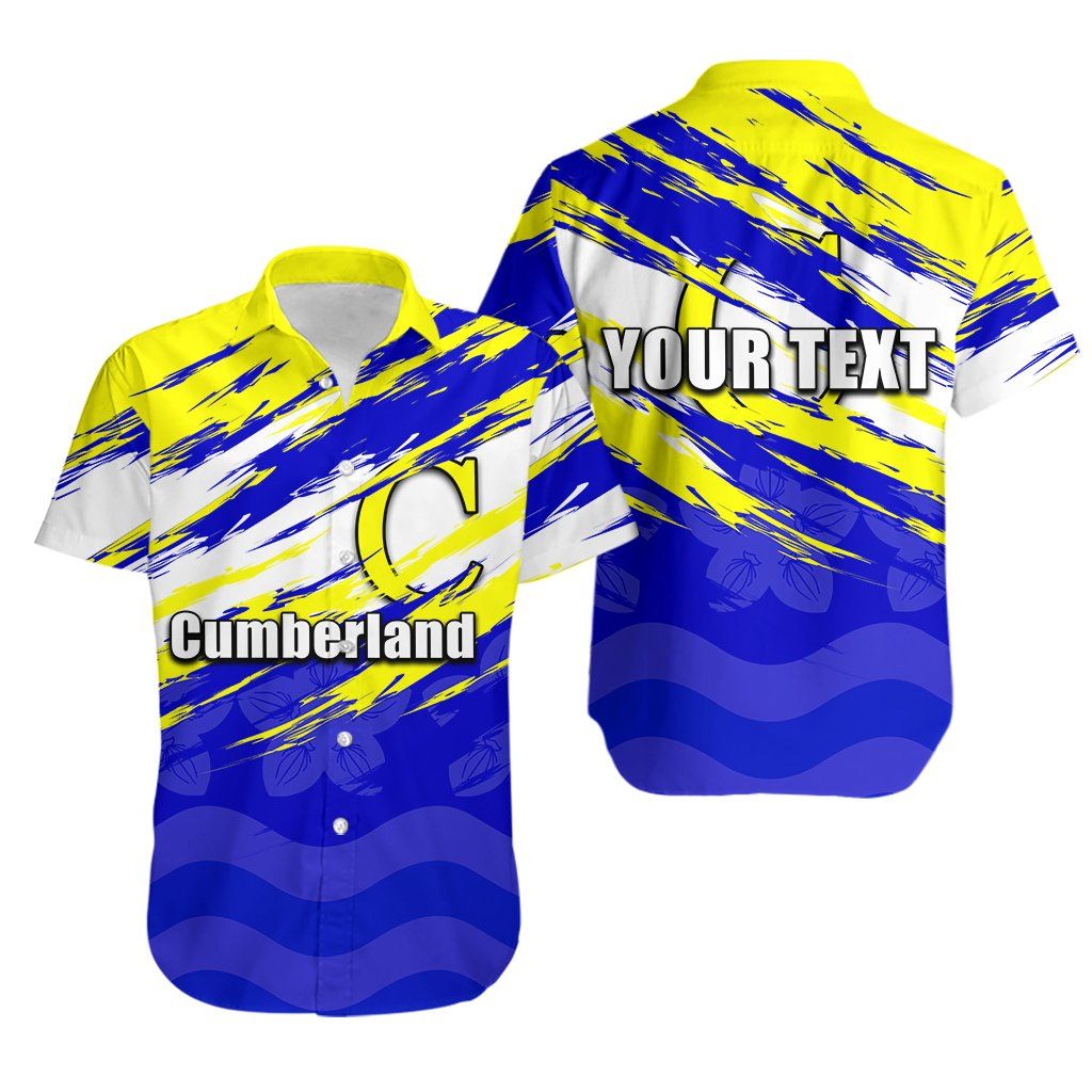 (custom Personalised)cumberland Rugby Hawaiian Shirt Th4 Big And Tall Hawaiian Shirts