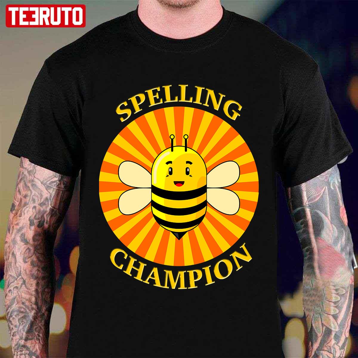 Cute Spelling Bee Champion Unisex T-Shirt