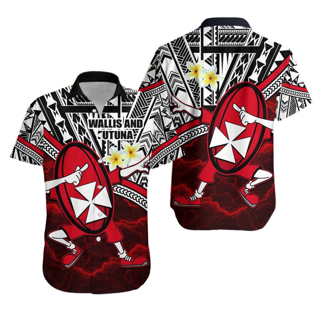 Dab Trend Style Rugby Hawaiian Shirt Wallis And Futuna K13