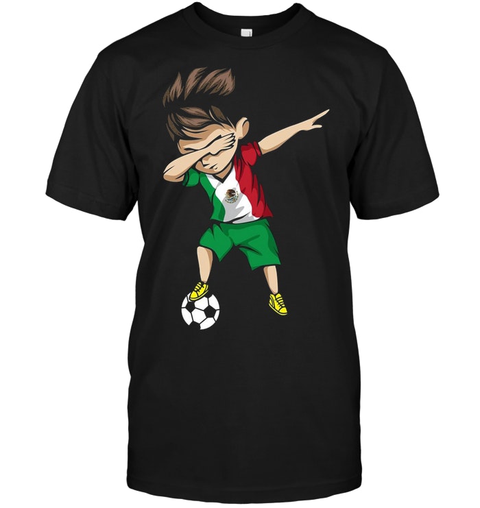 Dabbing Soccer Boy Mexico Jersey – Mexican Football