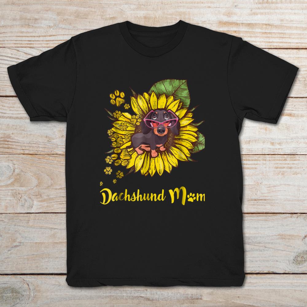 Dachshund Mom Sunflower