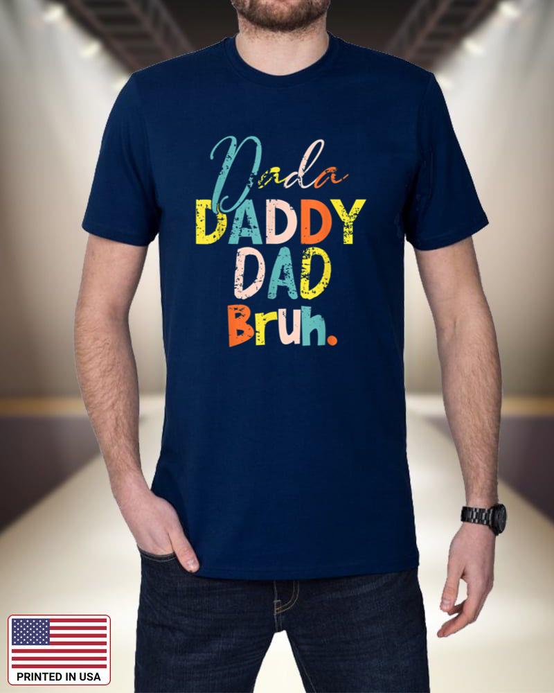 Dada Daddy Dad Bruh, Retro Vintage Husband And Father's Day 64Anp