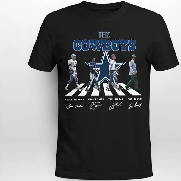Dallas Cowboys Abbey Road Signatures Shirt