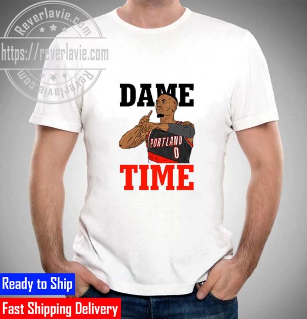 Dame Time Art Damian Lillard Unisex T-Shirt