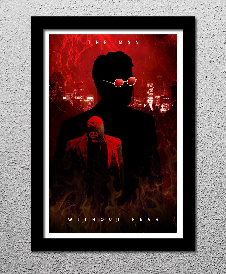 Daredevil - The Man Without Fear - Marvel - Poster 13x19