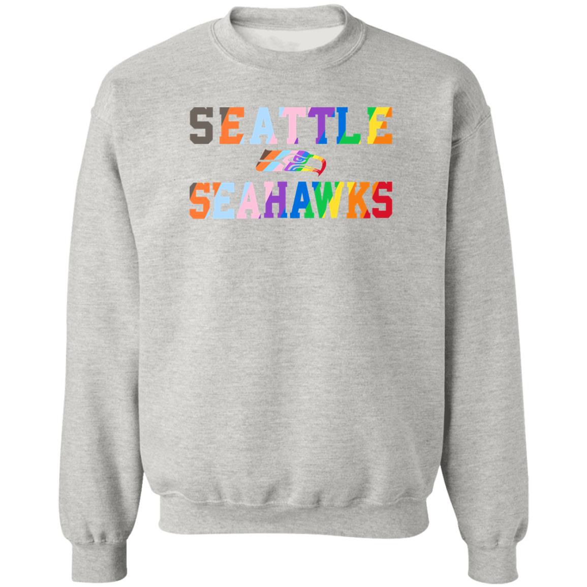 Dareke Young Wearing Seattle Seahawks Pride Shirt Seahawks Pro Shop Dareke Young