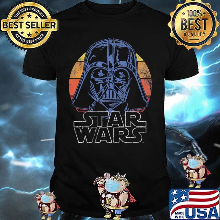 Darth Vader sunset Star wars shirt