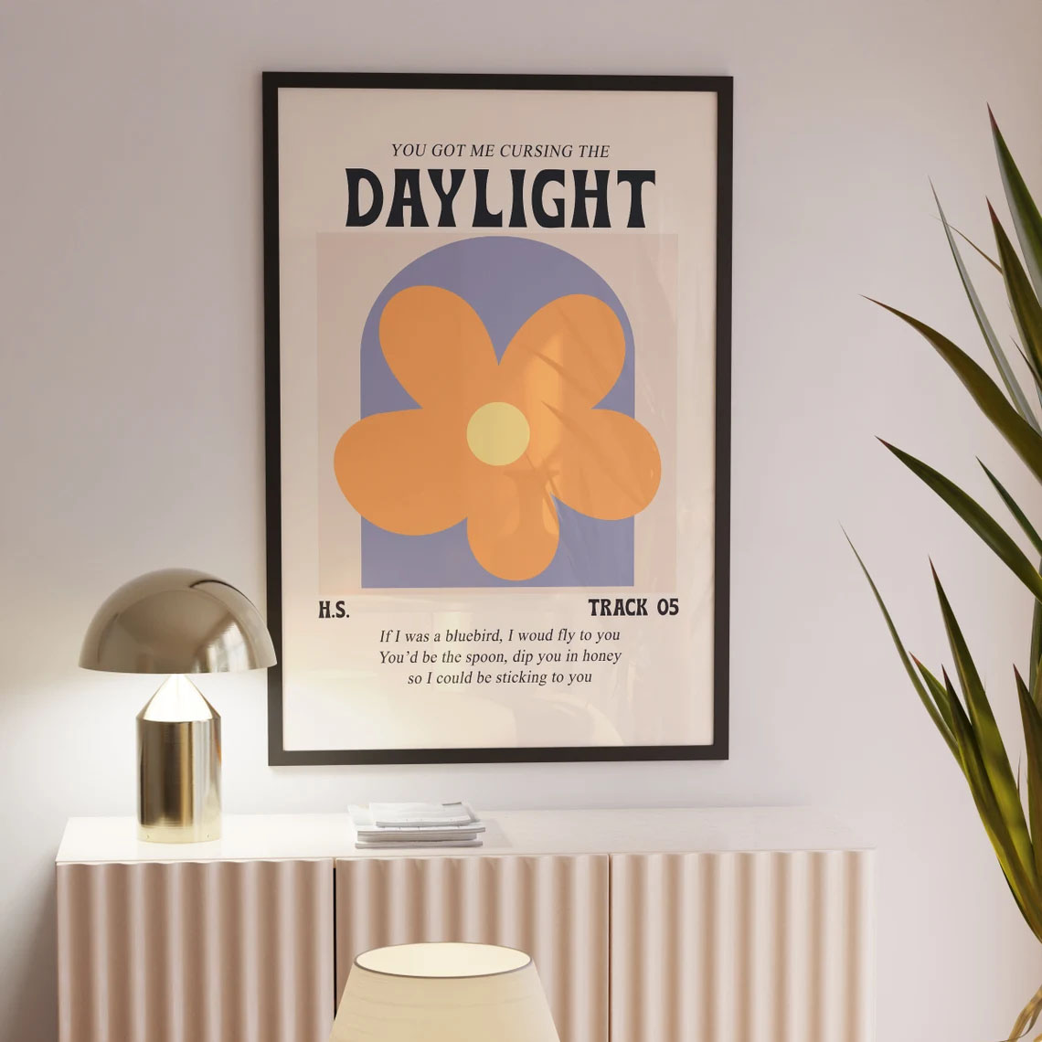 Daylight Print Harry Styles Retro Poster