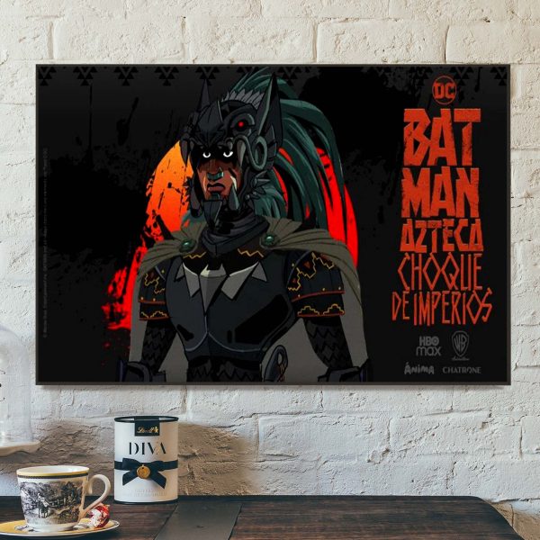 Dc Comics Batman Azteca Choque De Imperios Home Decor Poster Canvas