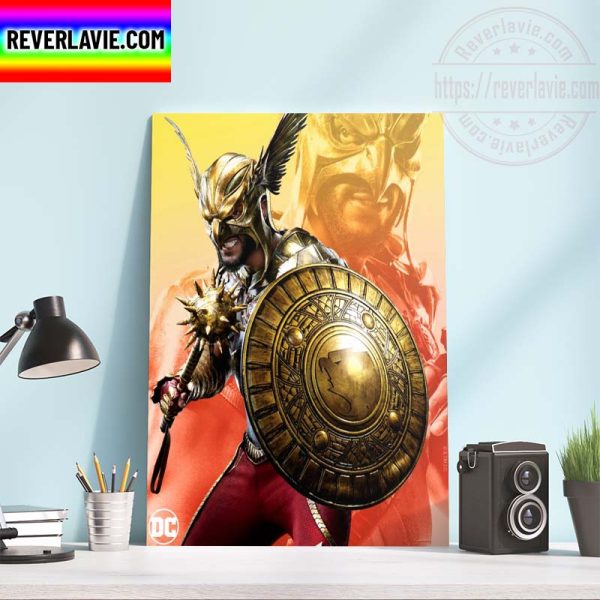 DC Comics Black Adam Aldis Hodge as Hawkman Home Decor Poster Canvas