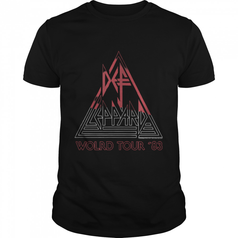 Def Leppard – World Tour ’83 T-Shirt