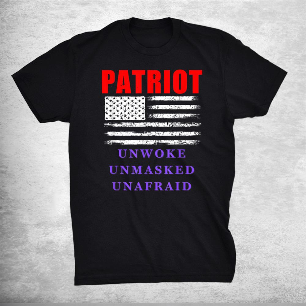Defiant Patriot Conservative Unwoke Shirt
