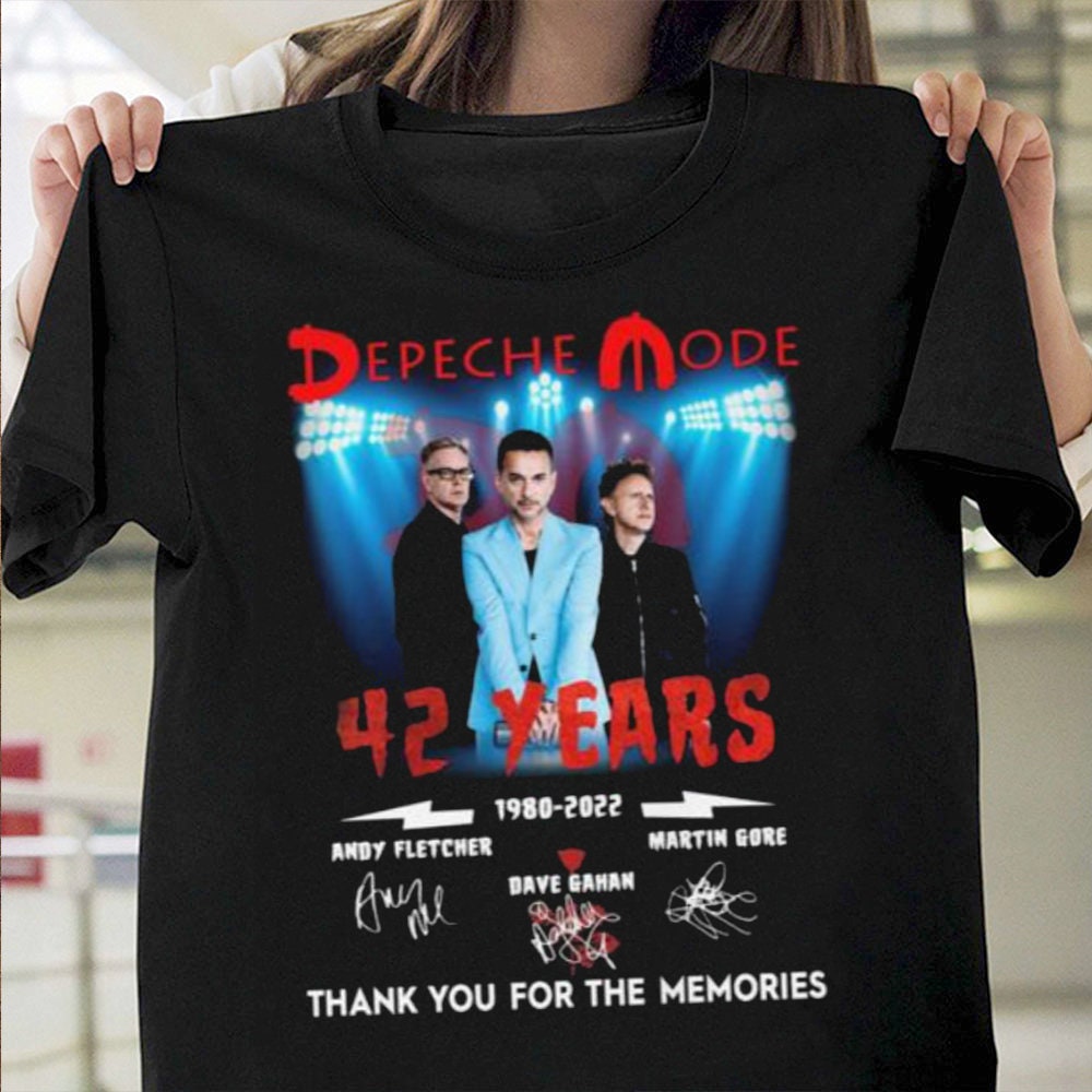 Depeche Mode 42th Anniversary Shirt