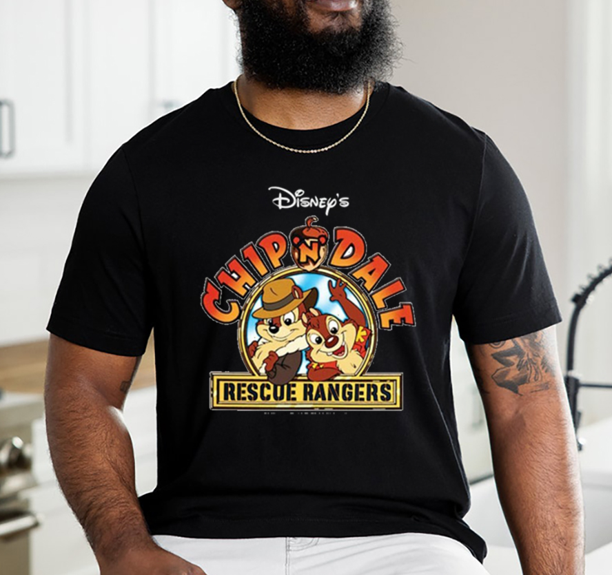 Disney Chip N Dale Rescue Ranger Cartoon T-Shirt
