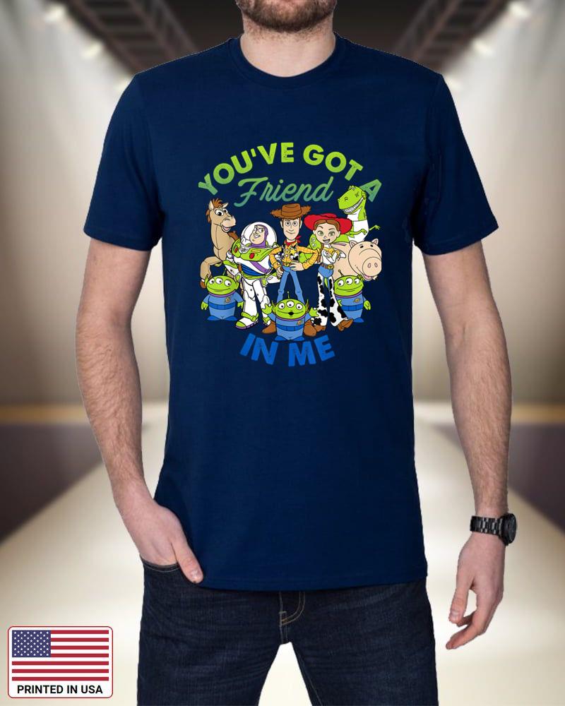 Disney Pixar Toy Story Cartoon Group Shot Graphic T-Shirt 6cs9V