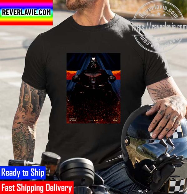 Disney+ Star Wars Obi Wan Kenobi Darth Vader Anakin Is Gone Fan Art Unisex T-Shirt
