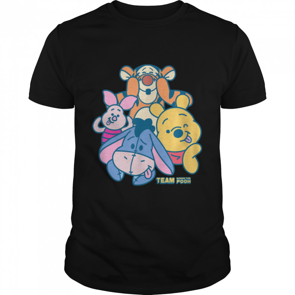 Disney Winnie the Pooh Team T-Shirt B09Y2FKMBX