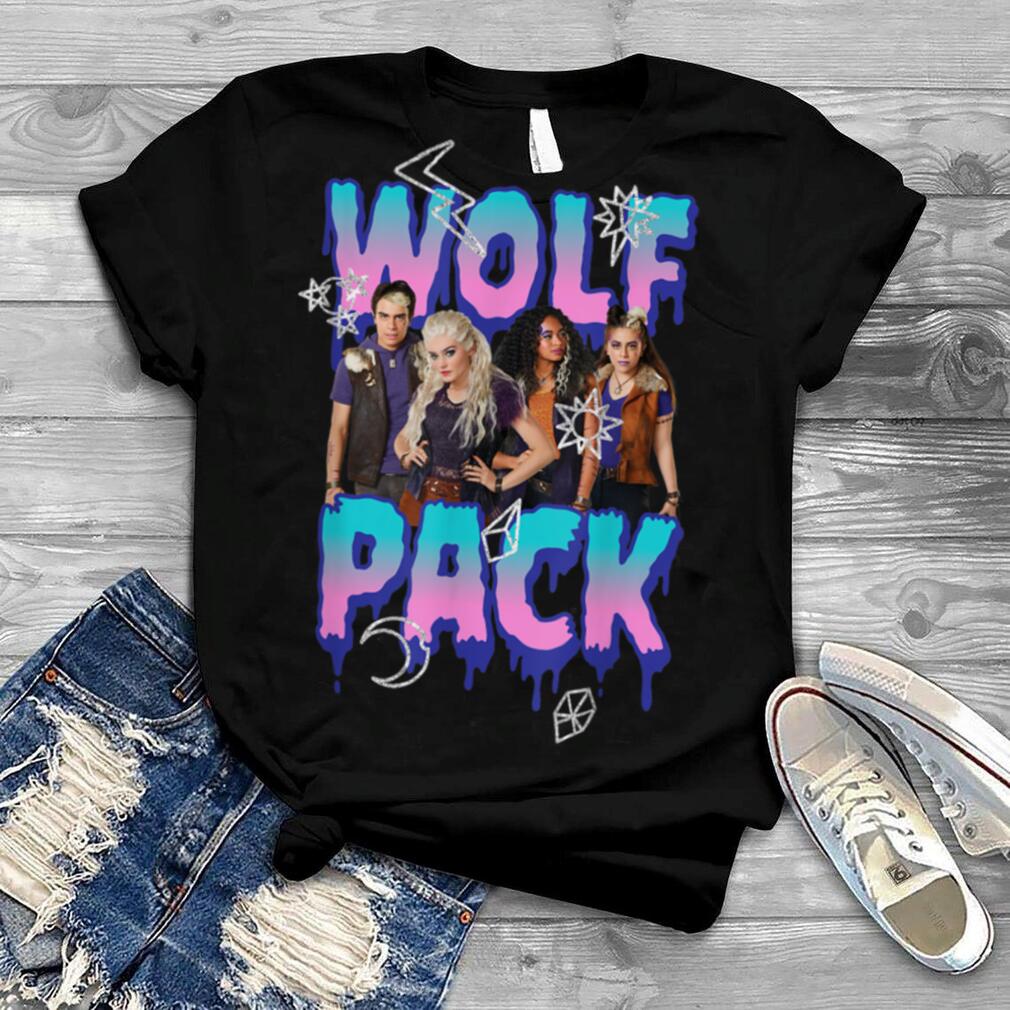 Disney Zombies Wolf Pack Group Poster T Shirt