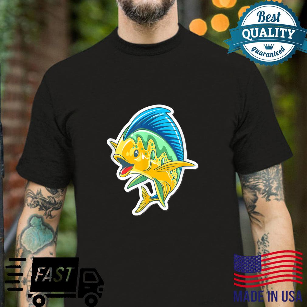Dolphinfish Simple Fishing Costumes Shirt