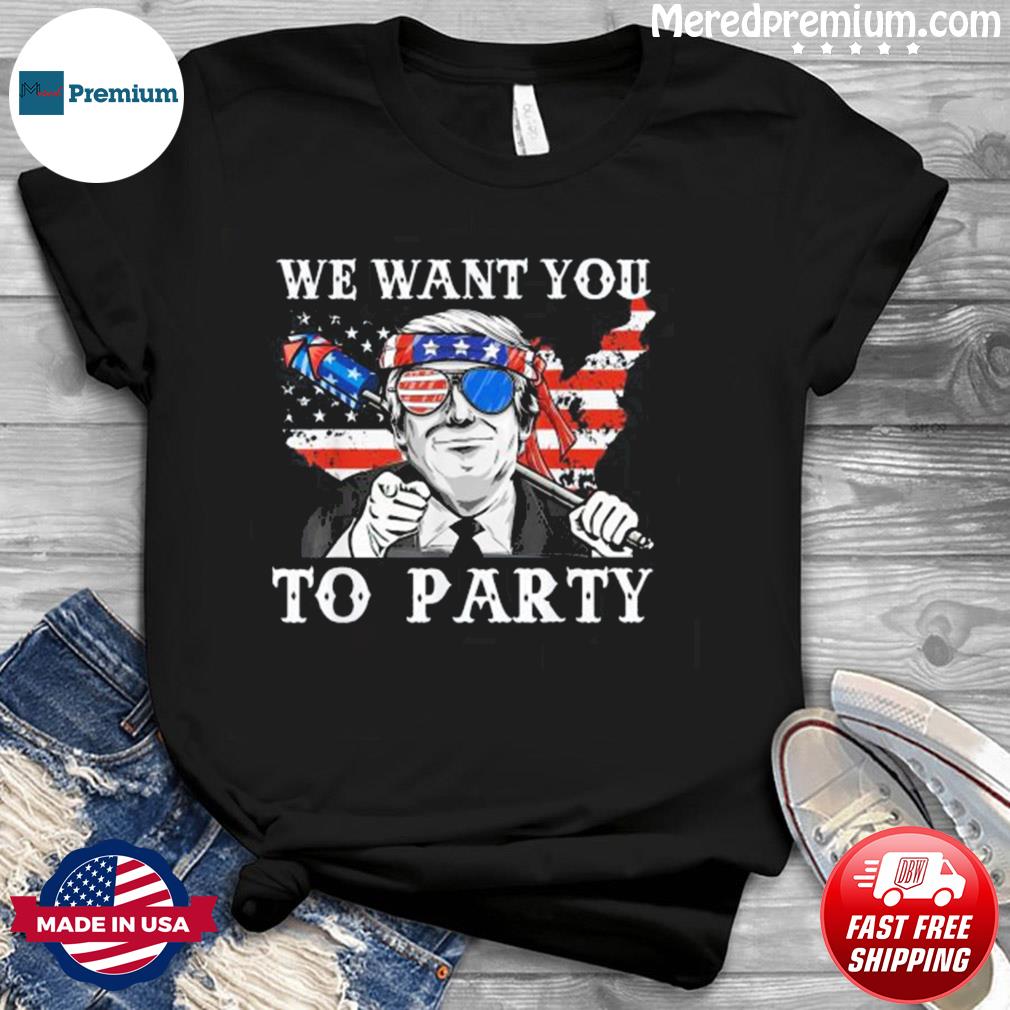 Donald-Trump 4th Of July American USA Flag Shirt