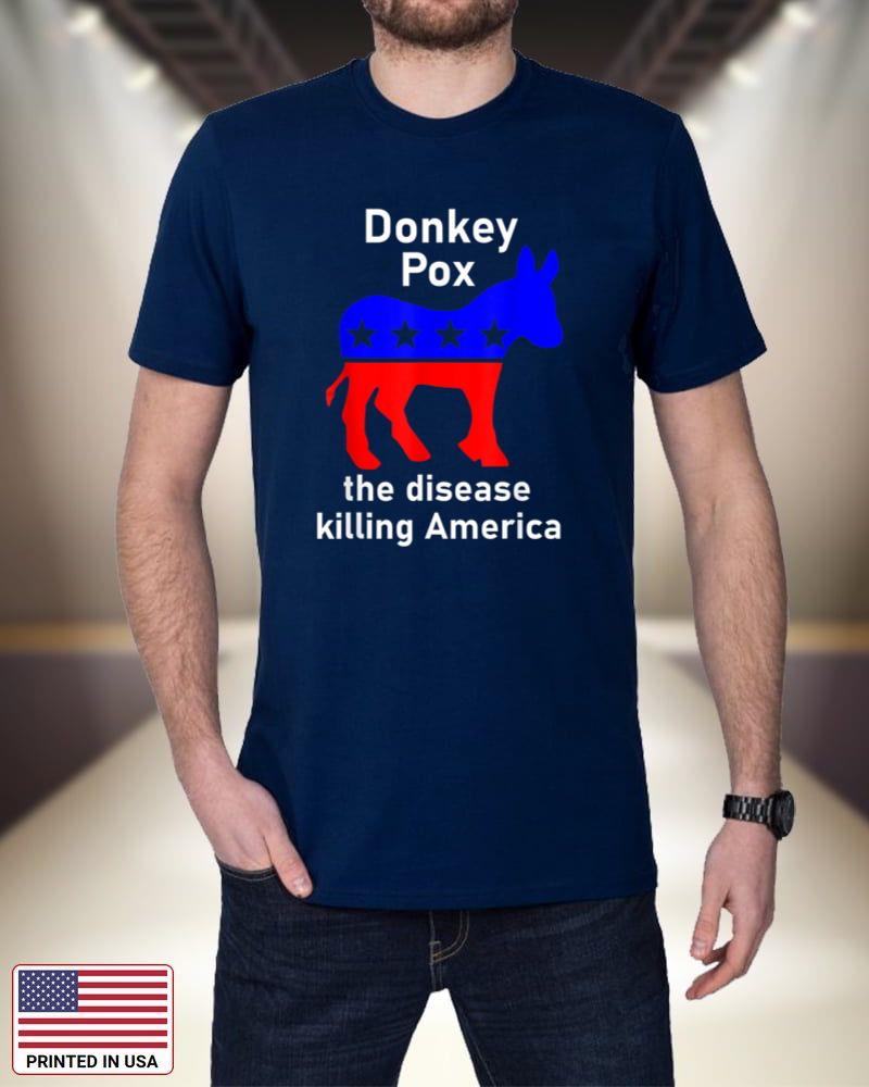 Donkey Pox donkey political funny - satire A1W6L