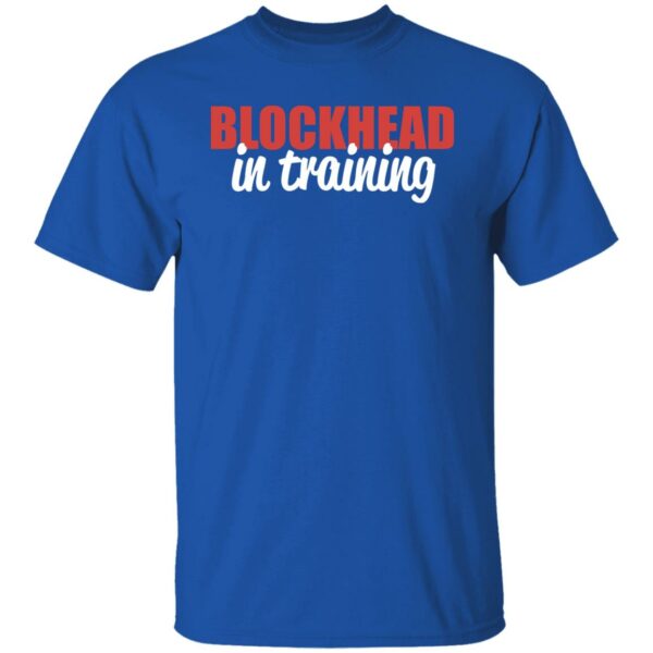 Donnie Wahlberg Blockhead In Training Shirt