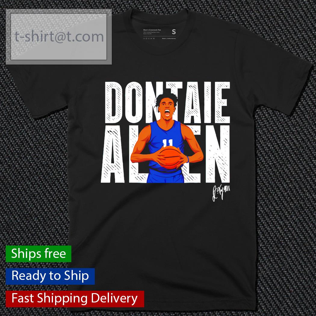 Dontaie Allen basketball signature shirt