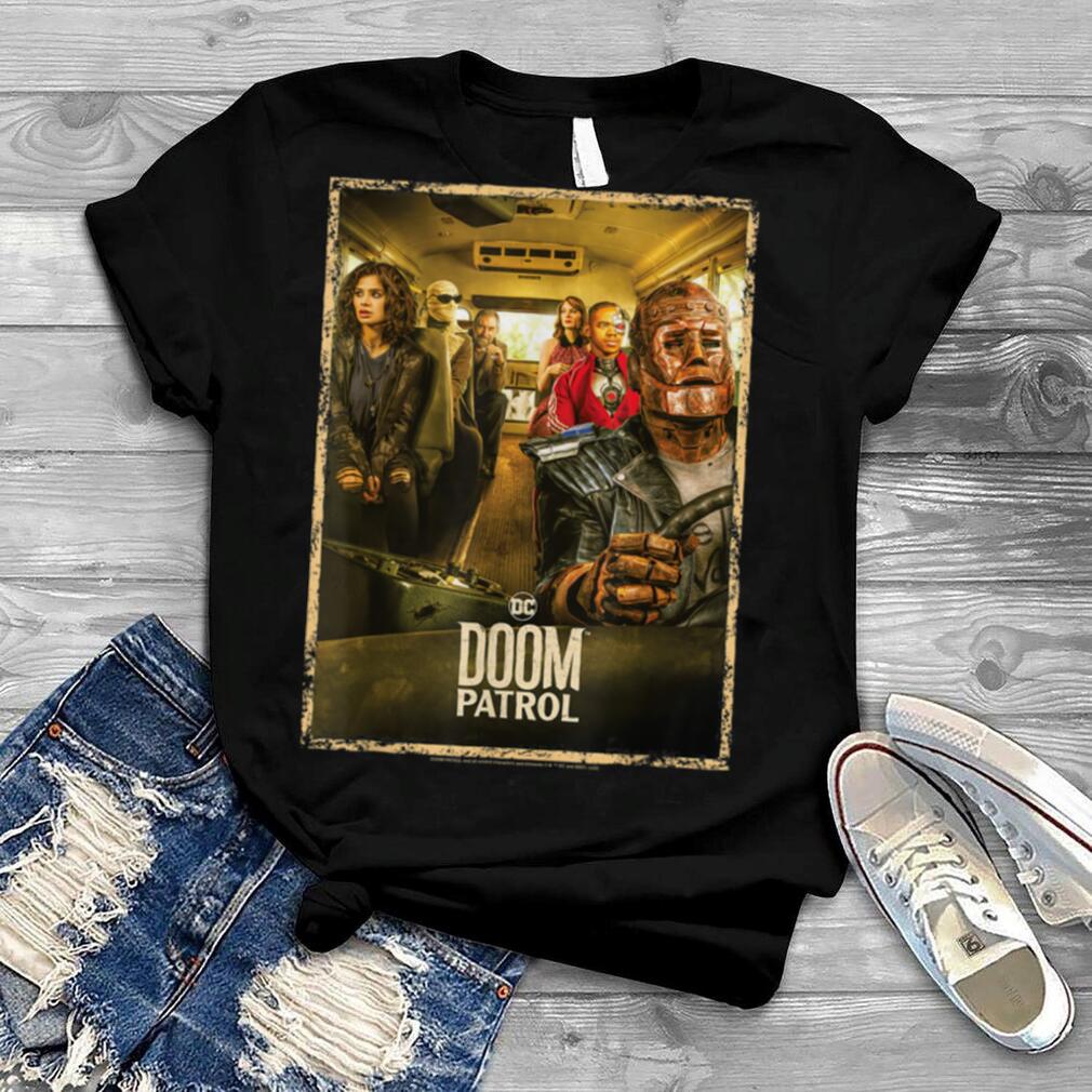 Doom Patrol Bus Of Misfits Poster T-Shirt B0B1QT59VR