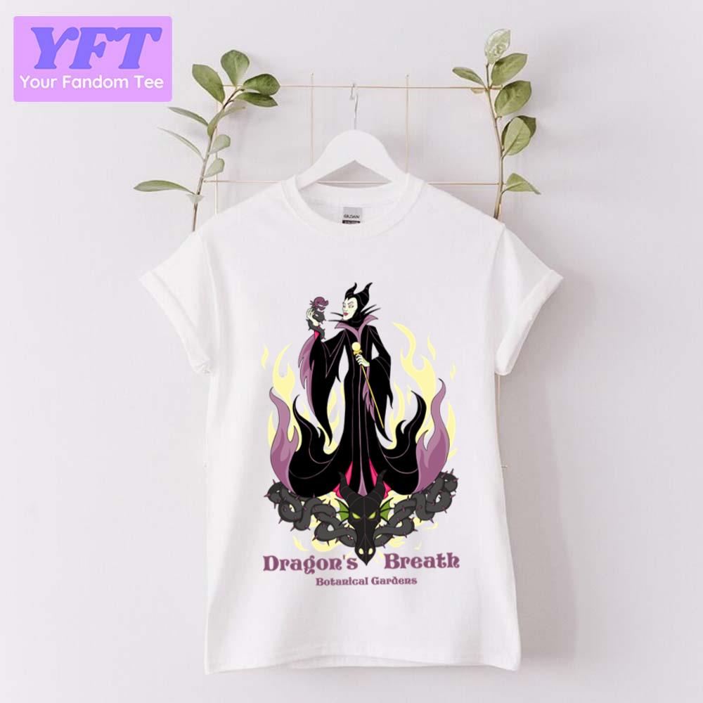 Dragon’s Breath Botanical Garden Maleficent Sleeping Beauty Unisex T-Shirt