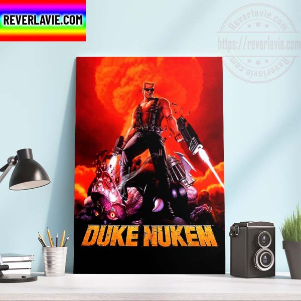 Duke Nukem Movie In The Works From Cobra Kai Creators Legendary Home Decor Poster Canvas