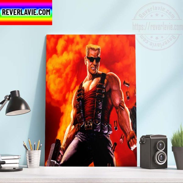 Duke Nukem Movie In The Works From Cobra Kai Creators Legendary Wall Decor Poster Canvas