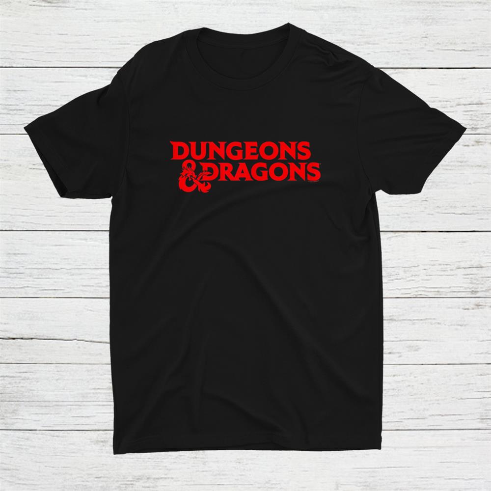 Dungeons Dragons Full Logo Shirt