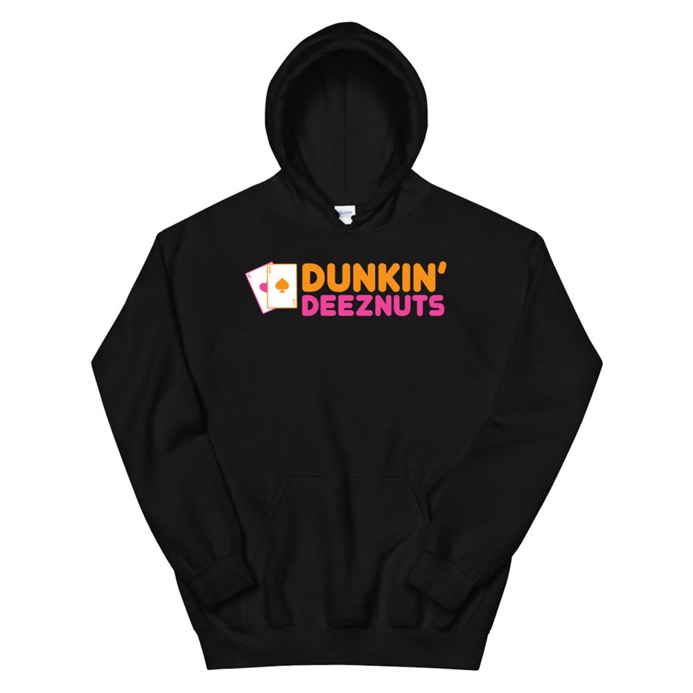 Dunkin Deez Nuts Pocket Aces Hoodie