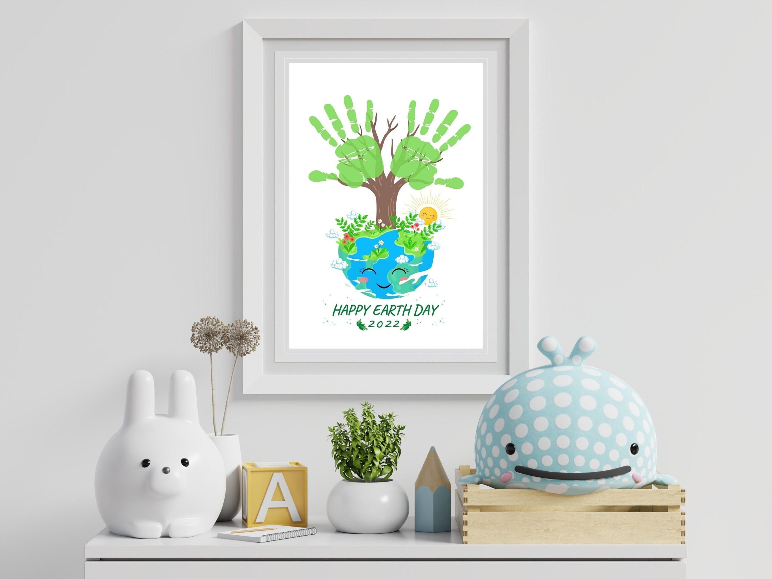 Earth Day 2022 Handprint Craft Hand Art