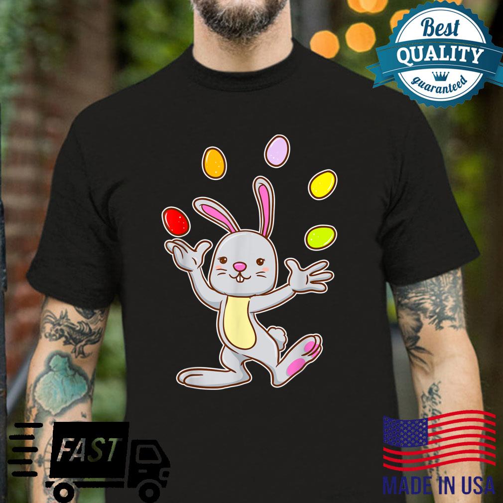 Easter Egg Bunny Juggling For Shirt