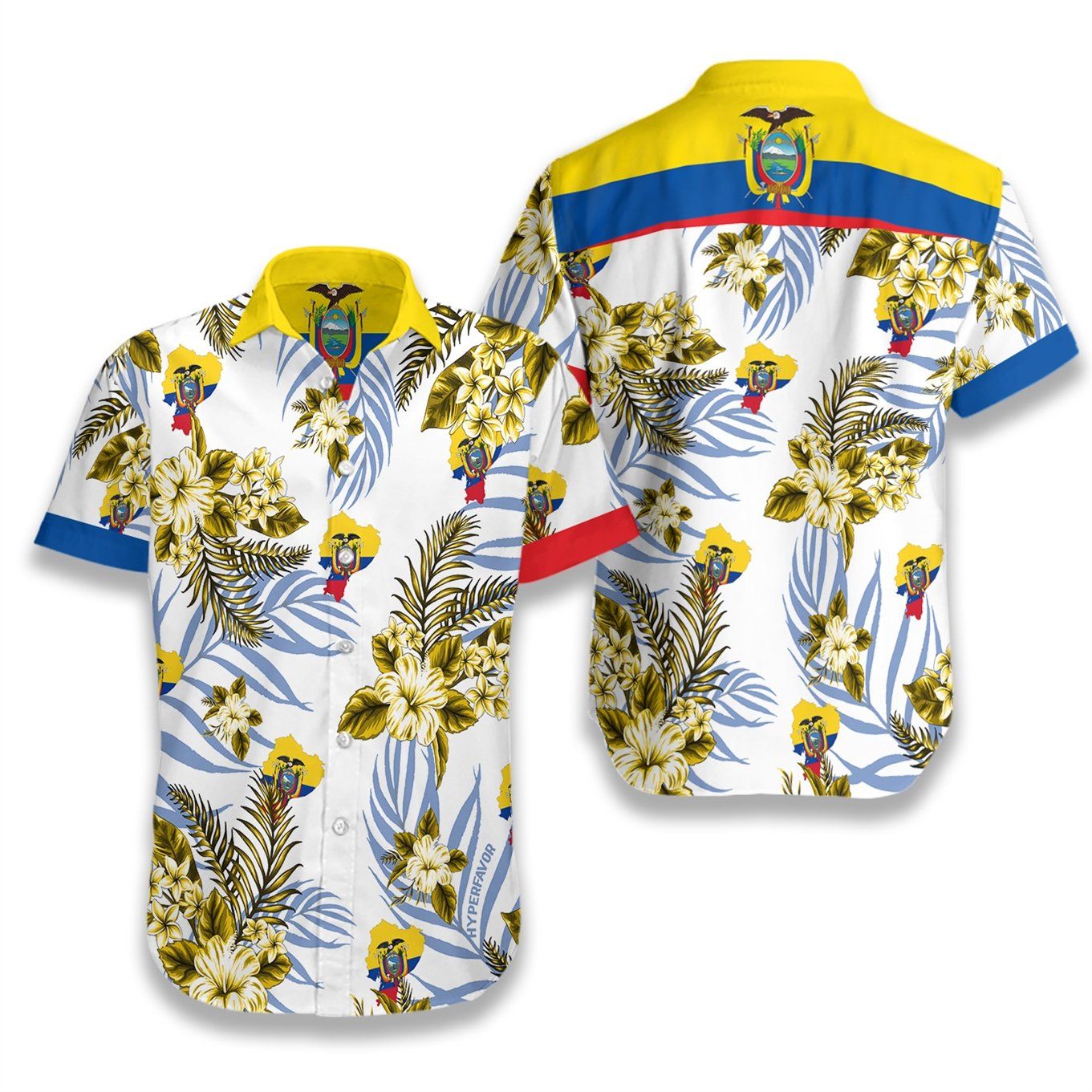 Ecuador Proud Ez05 1007 Hawaiian Shirt