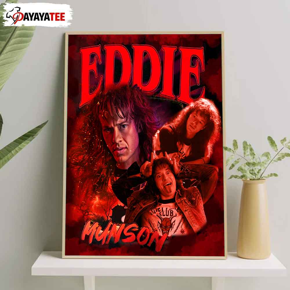 Eddie Munson Poster Stranger Things 4 Movie