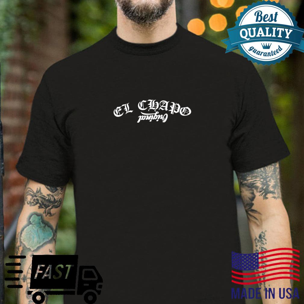 El Chapo mit rückwärtigem Originalspruch Raglan Shirt
