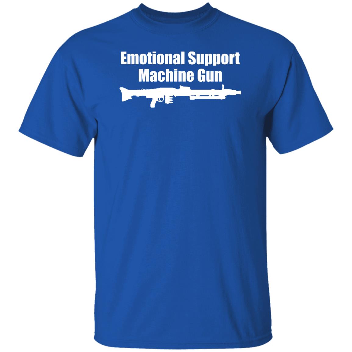 Emotional Support Machine Gun T Shirt Ak Guy Merch